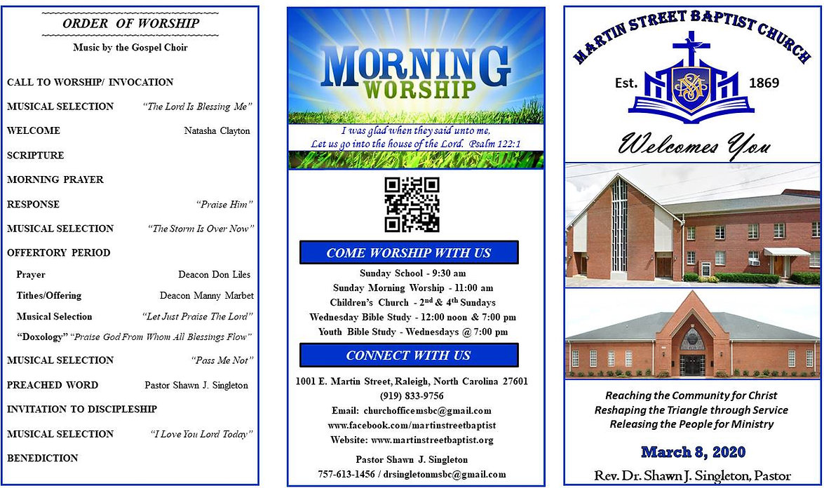 Weekly Bulletin msbc